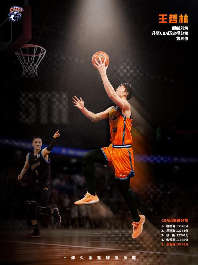 乐鱼体育登陆-王哲林狂砍24+17!生涯总得分超越刘炜升至历史第5